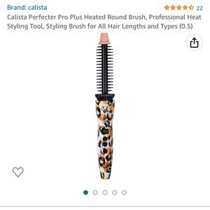 Heated brush perfecter plus